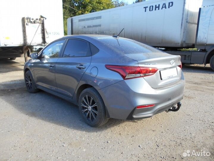 Фаркоп (тсу) на Hyundai Solaris 2 / Kia Rio 4