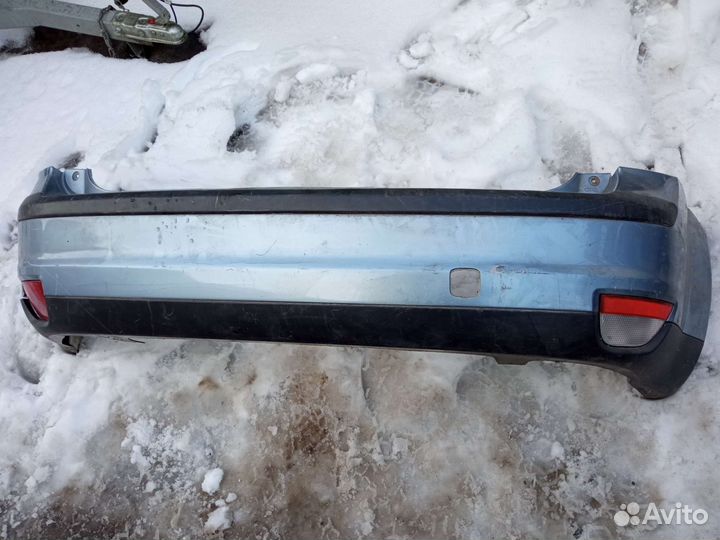 Задний бампер Ford Focus 2 хетчбэк