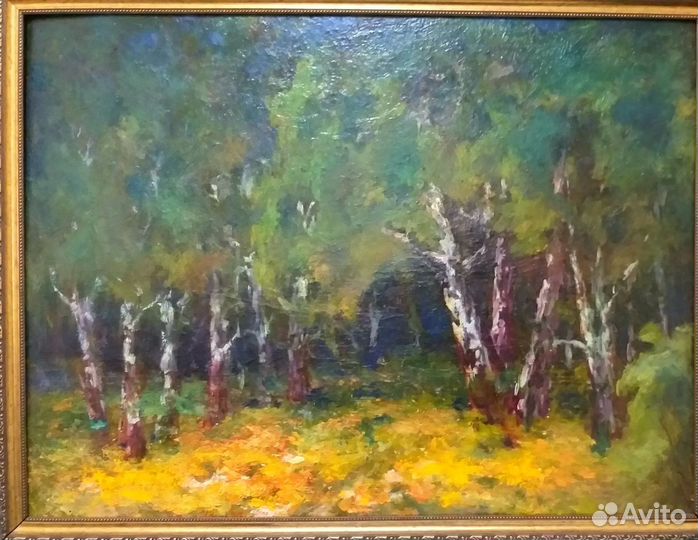 Картина маслом пейзаж