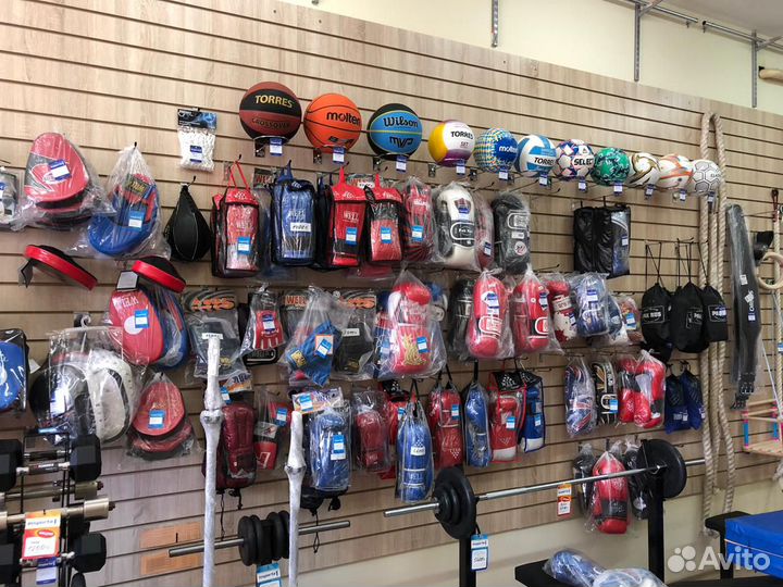 Боксерские перчатки кожаные