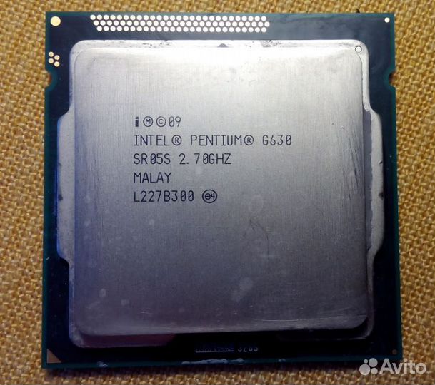 Intel Pentium G630 (2.7GHz 3Mb) Socket-1155