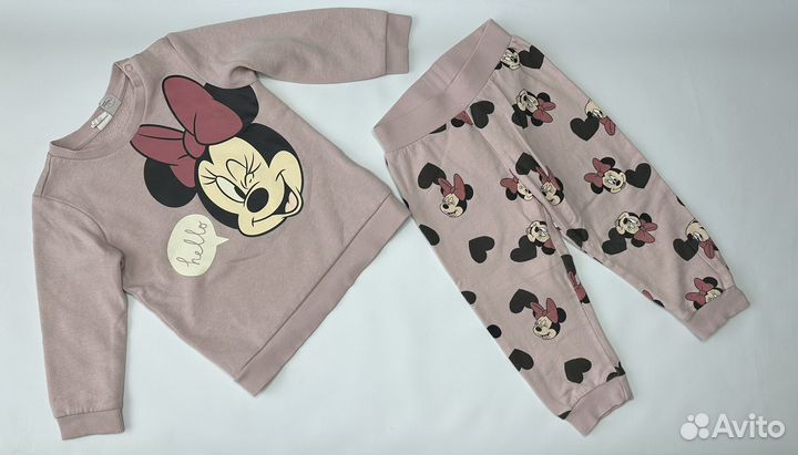 Пакет брендовых вещей на девочку 86-98