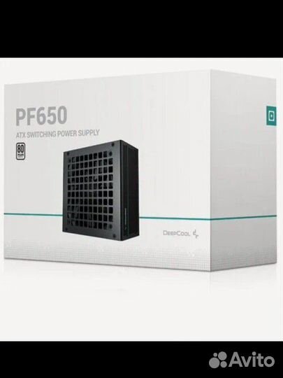 Блок питания Deepcool PF650, 650W, 80+ Standart
