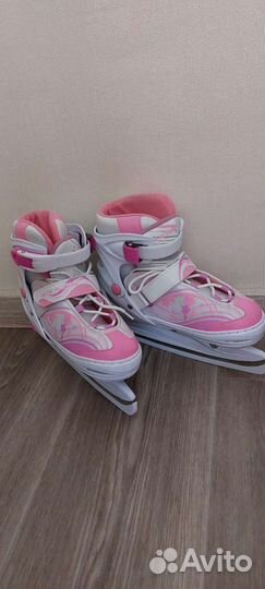 Коньки раздвижные 34 37