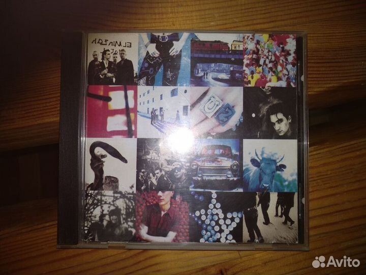 CD диск фирменный U2 - ahtung baby