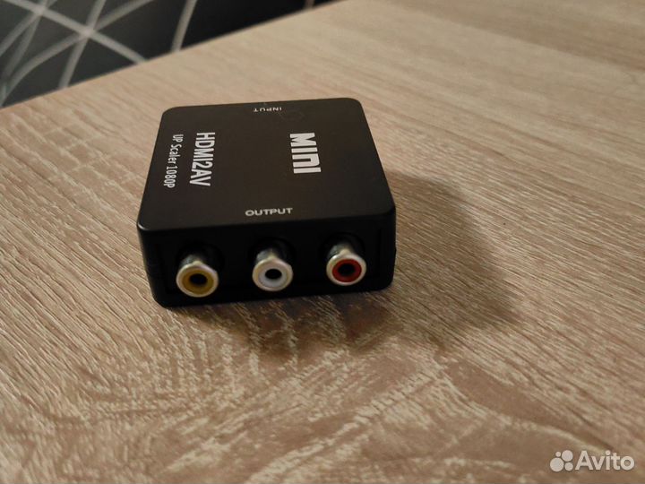 Переходник Hdmi на AV (hdmi2AV UP Scaler 1080P)