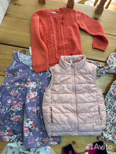 Пакет вещей на девочку 86 92 размер