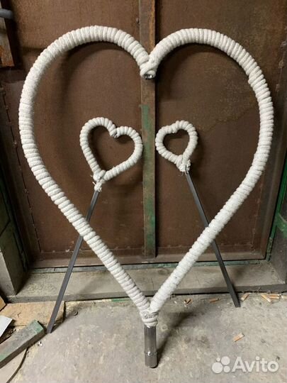 Огненное сердце на свадьбу Реквизит