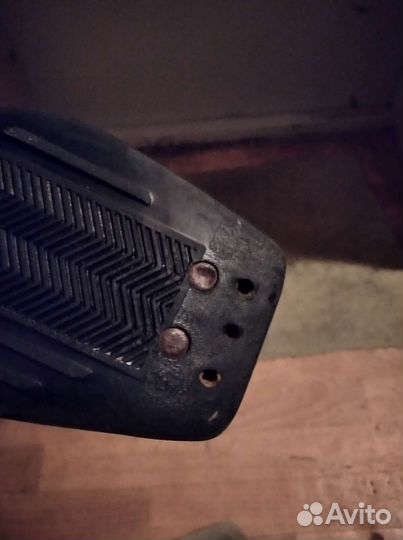 Лыжи пластиковые Россия с ботинками 40 размер