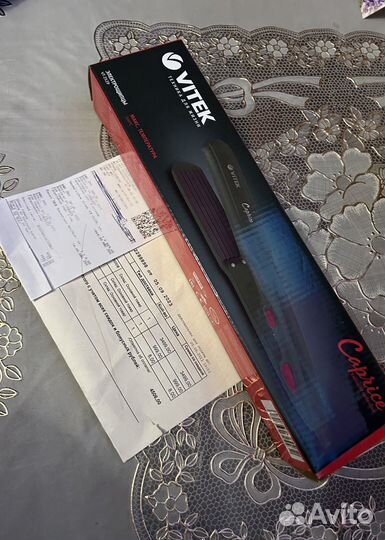 Щипцы гофре vitek