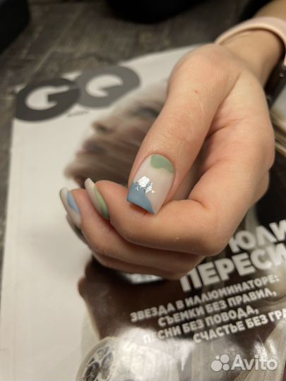 Маникюр гель лак, наращивание, педикюр