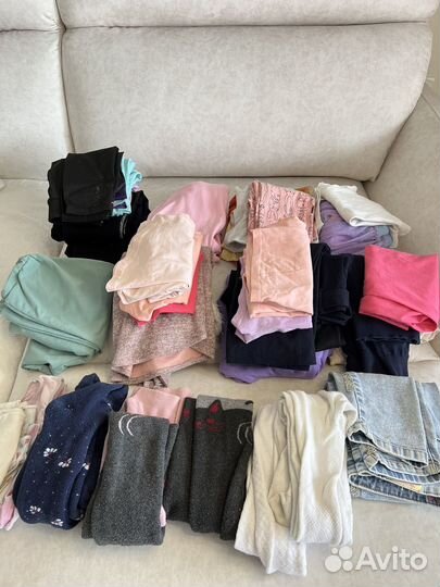 Вещи пакетом для девочки 4-7 лет