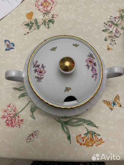 Супница фарфор СССР