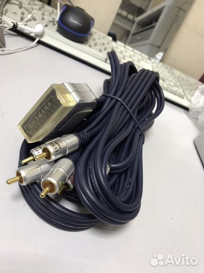 Видеошнур скарт GT 2 метра