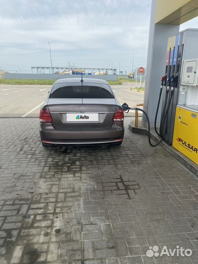 Volkswagen Polo 1.6 AT, 2018, 155 000 км