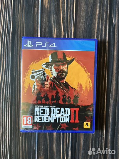 Red dead redemption 2 ps4 диск новый