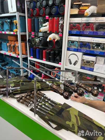 Подарочный набор шампуров для мужчины