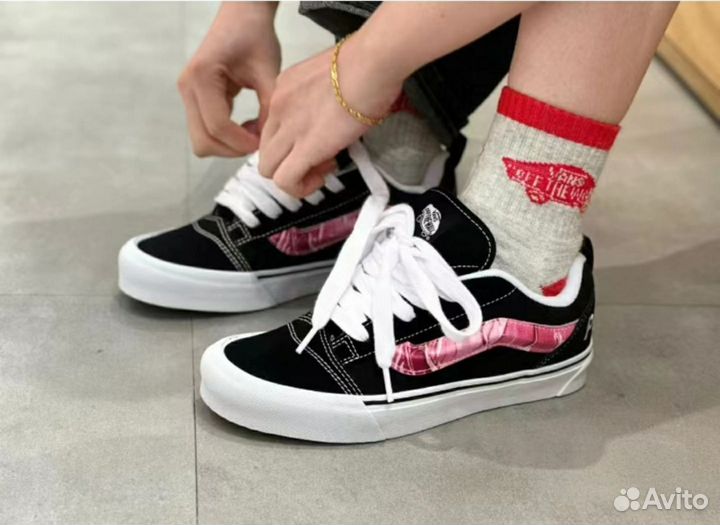 Vans Knu Skool Peaches Black Pink