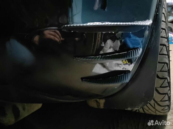 Универсальные Элероны, бампера черные