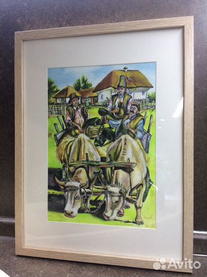 Картина акварель