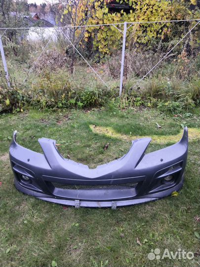 Бампер передний Мазда 3 бк седан