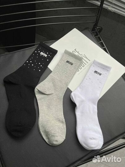 Носки miu miu