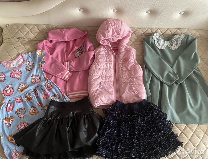 Одежда пакетом для девочки 110-116
