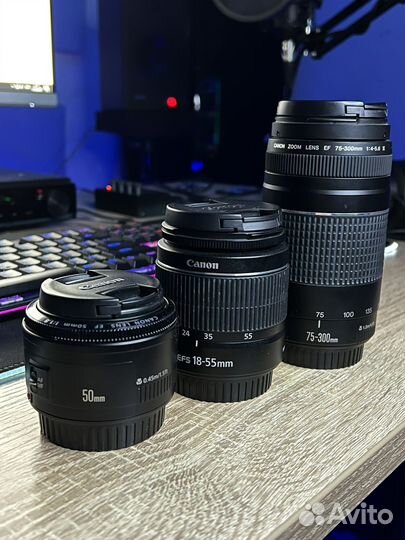 Объективы canon