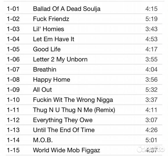 2Pac - Until The End Of Time 2CD Rus