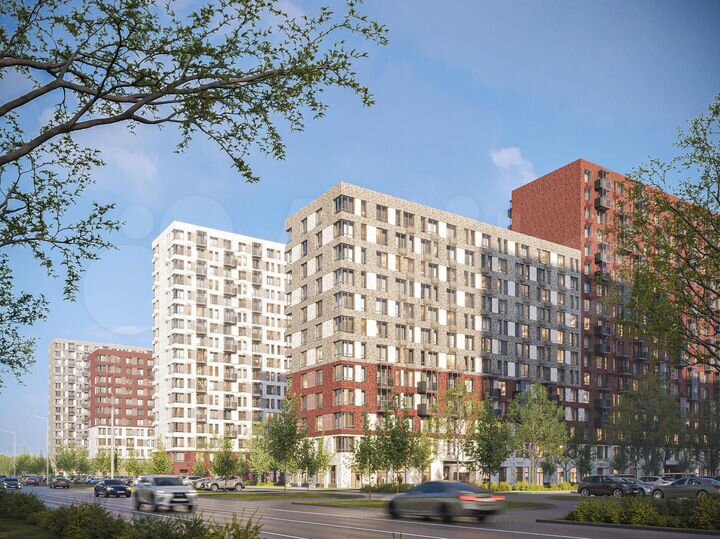 1-к. квартира, 35,6 м², 17/17 эт.