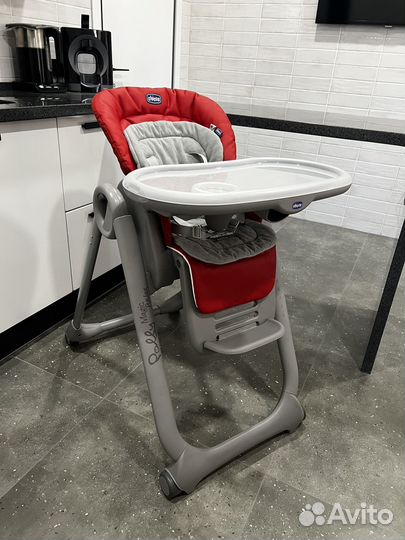 Стульчик для кормления chicco polly magic relax