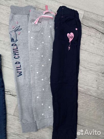 Вещи пакетом на девочку 104 110