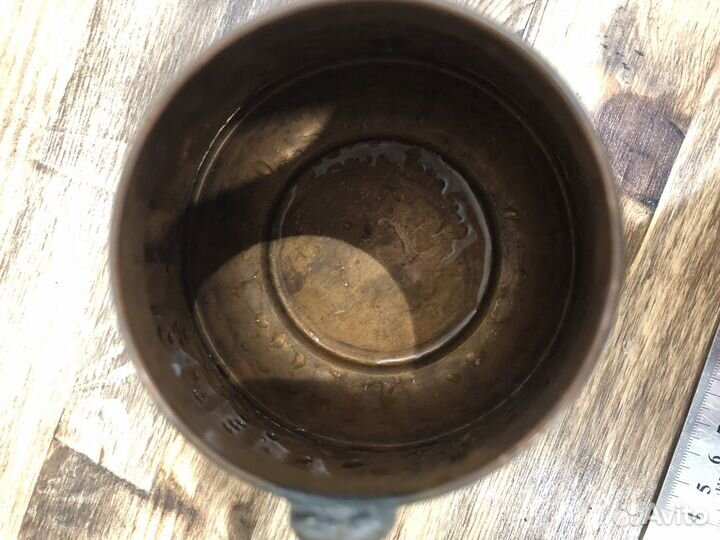 Чайник медный винтажный