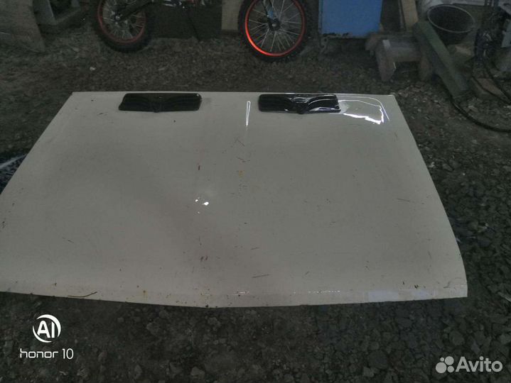 Капот, радиатор