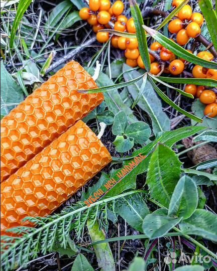 Набор свечей из вощины