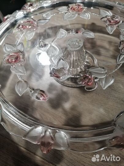 Тортовница Стеклянная Walther Glas Natascha 35.5 с