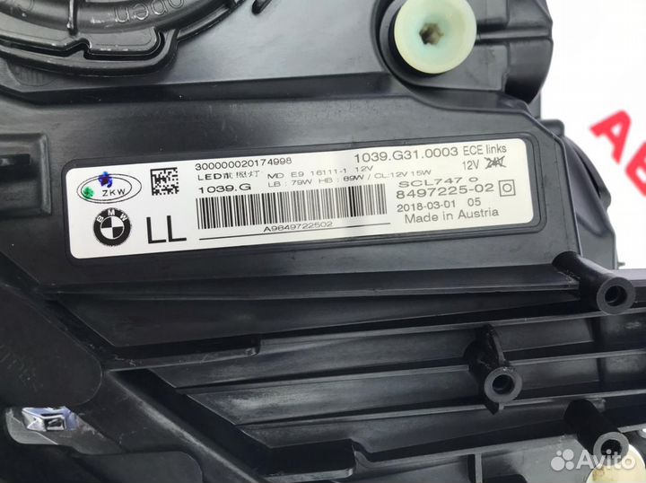 Bmw 6 G32 Фара левая LED Adaptive 0315