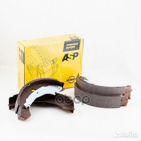 Колодки тормозные барабанные K410107 ASP