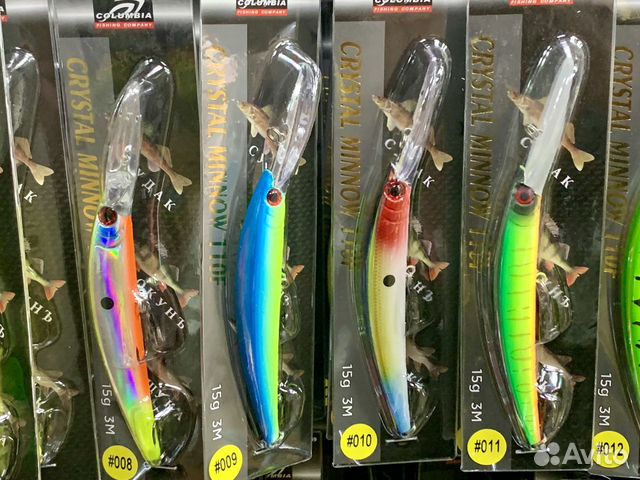 Yo-Zuri Crystal Minnow 110f 3м на судака/ щуку