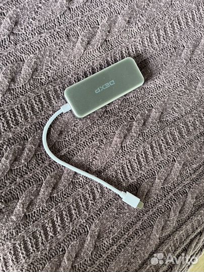 Адаптер переходник usb c на 4 USB