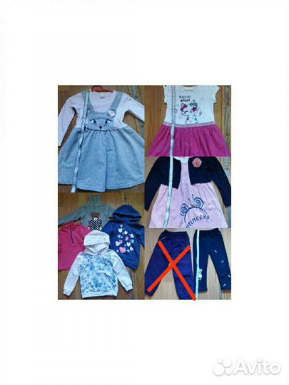 Вещи для девочки 104 размер