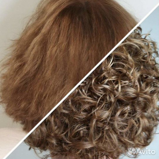 Женская химическая завивка - биозавивка