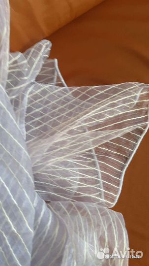 Тюль на шторной ленте, более 4 метров