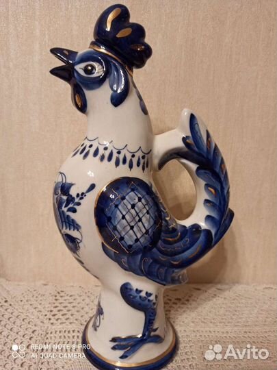 Графин штоф Гжель