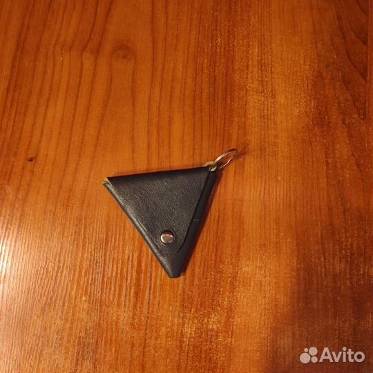 Монетница натуральная кожа