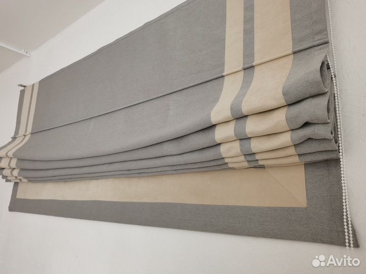 Римские шторы Серые разные