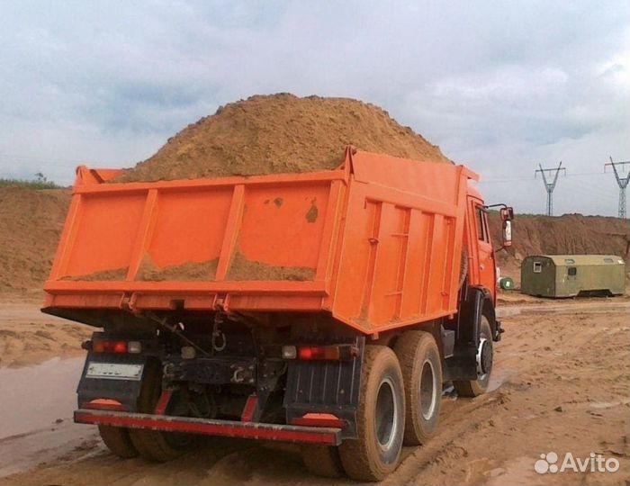 Песок всех видов доставка