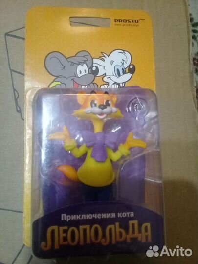 Кот Леопольд Prosto toys фигурки новые в блистере