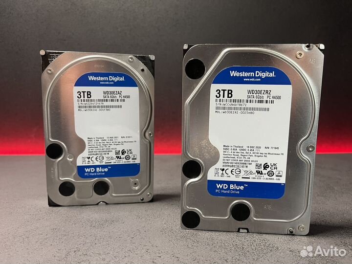 Жесткие диски WD Blue 3Tb