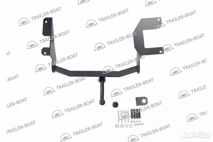 Фаркоп Toyota Succeed 02-14 2WD/4WD крепл. в лонж. рама и крюк-шар, 50мм 44189